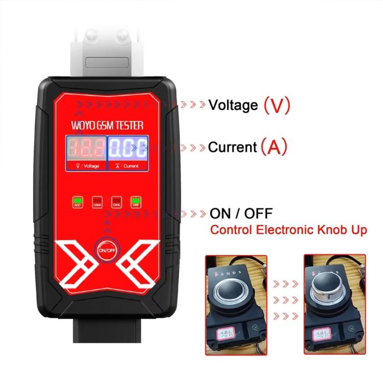 WOYO PL005 Gear Shift Module Tester Kit Lift Knob Repair Diagnostic Tool For Range Rover Jaguar