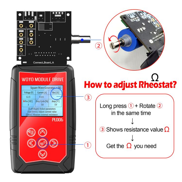 WOYO PL006 Automotive Component Sensor Offline Drive Tester for Automotive Maintenance and Inspection Sensors Auto tools
