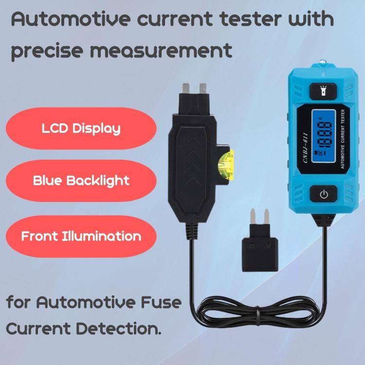 CNBJ-611 Automotive LED Blade Fuse Current Tester