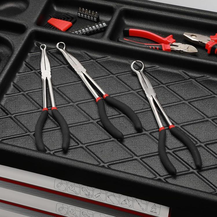 Extended Pointed Nose O-ring Pliers, Size: 5/16 inch