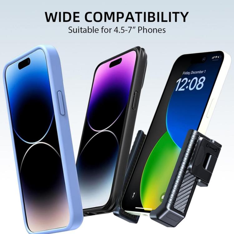 Carbon Fiber Texture Bicycle Non-slip Scooter Phone Holder