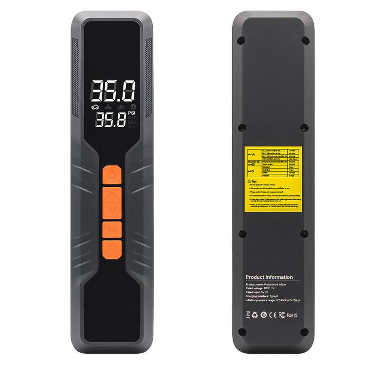 60W Portable Tire Inflator Cordless Air Pump