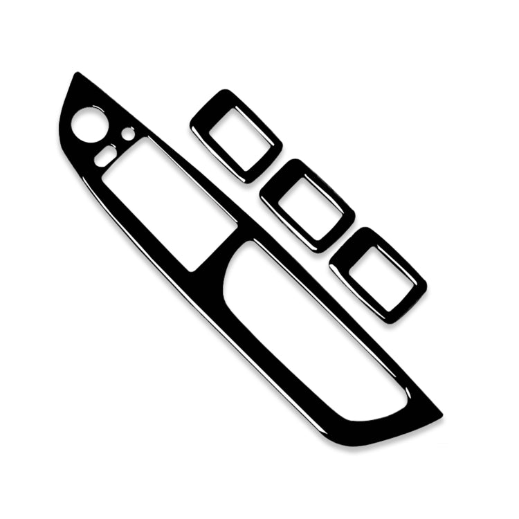 Car Right Drive Window Lift Panel + Start Button Decorative Sticker for BMW X5 E70 2008-2013 / X6 E71 2009-2014