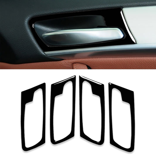 4pcs Set For BMW X5 E70 2008-2014 Car Door Handle Decorative Sticker, Left and Right Drive Universal