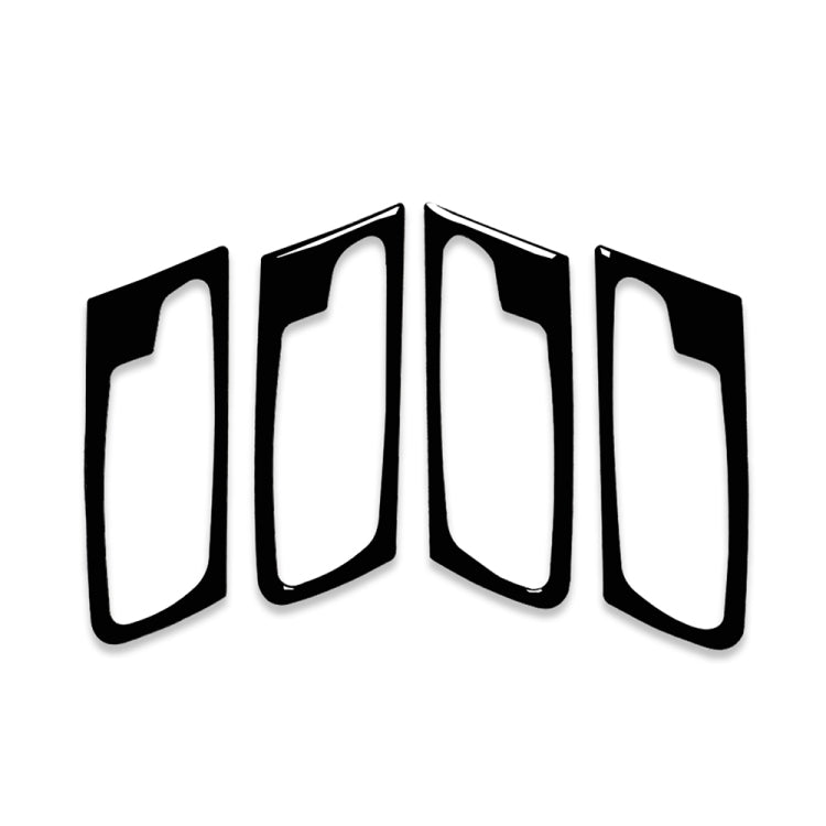 4pcs Set For BMW X5 E70 2008-2014 Car Door Handle Decorative Sticker, Left and Right Drive Universal