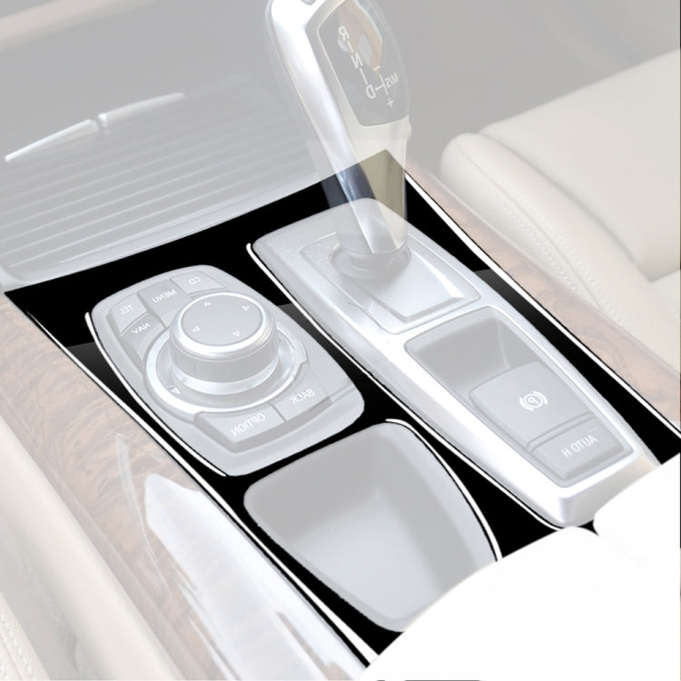 Car Right Drive Gear Panel Decorative Sticker for BMW X5 E70 2008-2013 / X6 E71 2009-2014