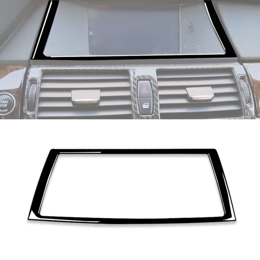 Car Navigation Frame Decorative Sticker for BMW X5 E70 2008-2013 / X6 E71 2009-2014, Left and Right Drive Universal