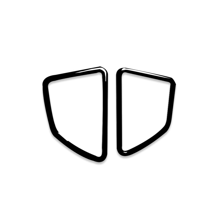 2pcs / Set Car Right Drive Dashboard Air Outlet Frame Decorative Sticker for BMW X5 E70 / X6 E71 2008-2013, Left and Right Drive Universal