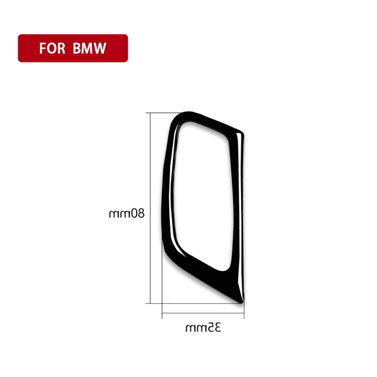 Car Right Drive Key Hole Decorative Sticker for BMW E70 X5 / E71 X6 2009-2013