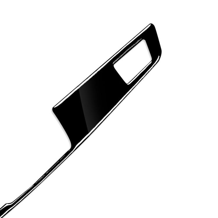 Car Left Drive Gear Panel Single Key Decorative Sticker for BMW Series 5 F10 2011-2017