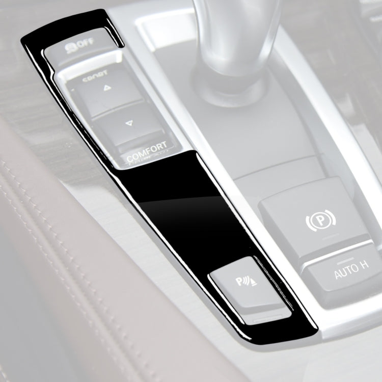 Car Left Drive Gear Panel Single Key Decorative Sticker for BMW Series 5 F10 2011-2017