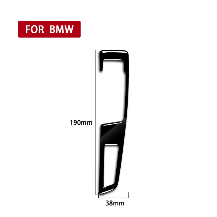 Car Right Drive Gear Panel Double Key Decorative Sticker for BMW Series 5 F10 2011-2017