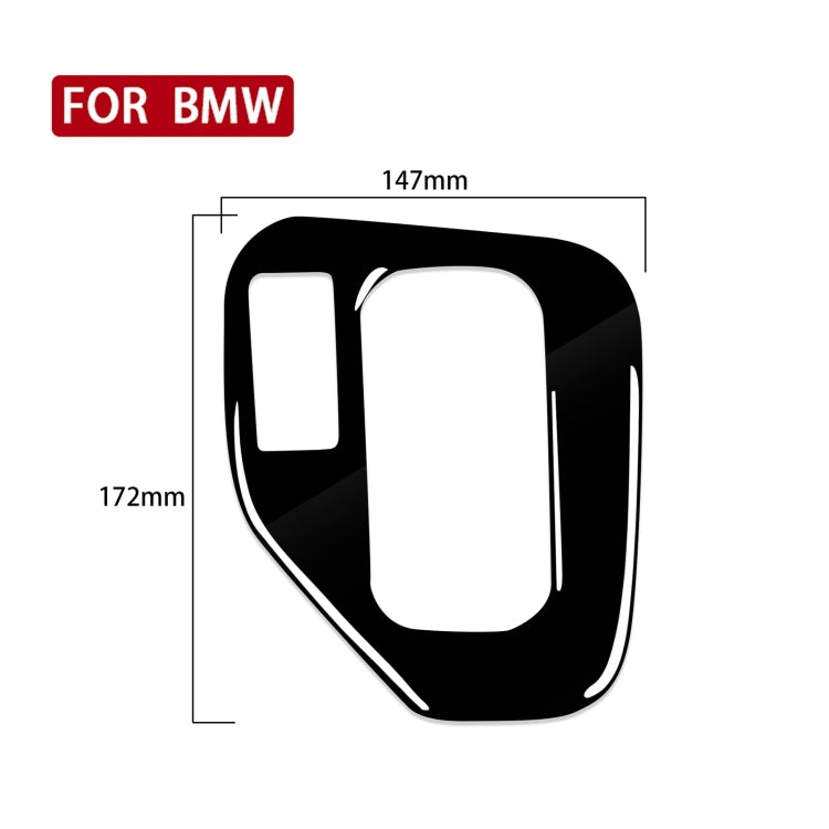 Car Left Drive Gear Panel Decorative Sticker for BMW Series 5 E39 1995-2003, For Series 5 E39 1995-2003, Left Drive