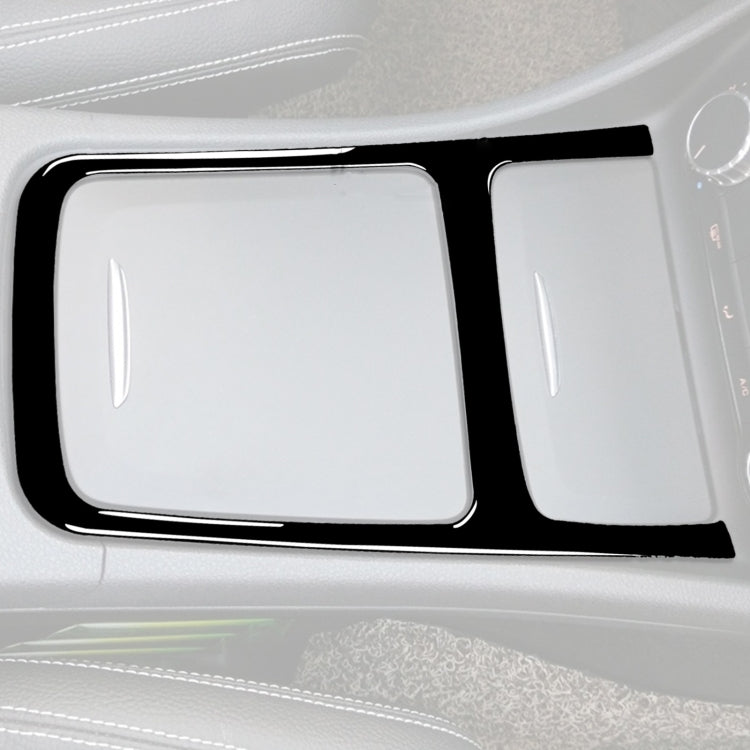 Car Central Control Storage Box Frame Decorative Sticker For Mercedes-Benz A-class 2013-2018 / CLA 2013-2017 / GLA 2015-2018, Left and Right Drive Universal