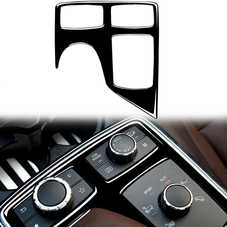 Car Left Drive Central Armrest Box Multimedia Panel Decorative Sticker For Mercedes-Benz GLE 2015-2018/GLS 2016-2018/M-class 2012-2015