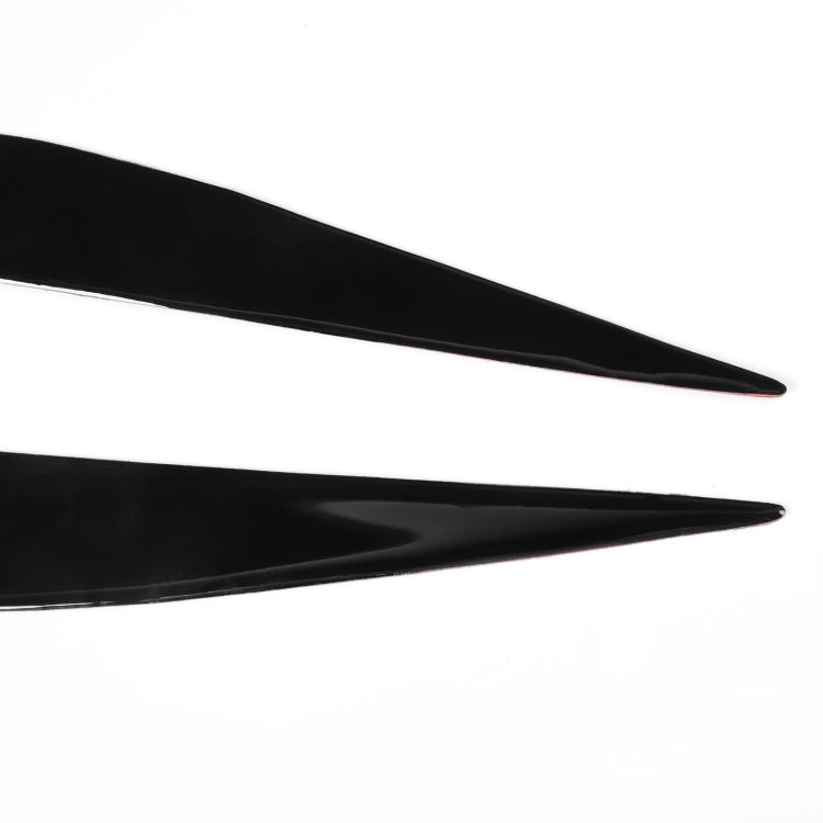 Pair Car Lamp Eyebrow Soft Decorative Sticker for BMW 4 Series F32/F33/F36 2012-2017, M3 F80 & M4 F82/F83 2014-2016