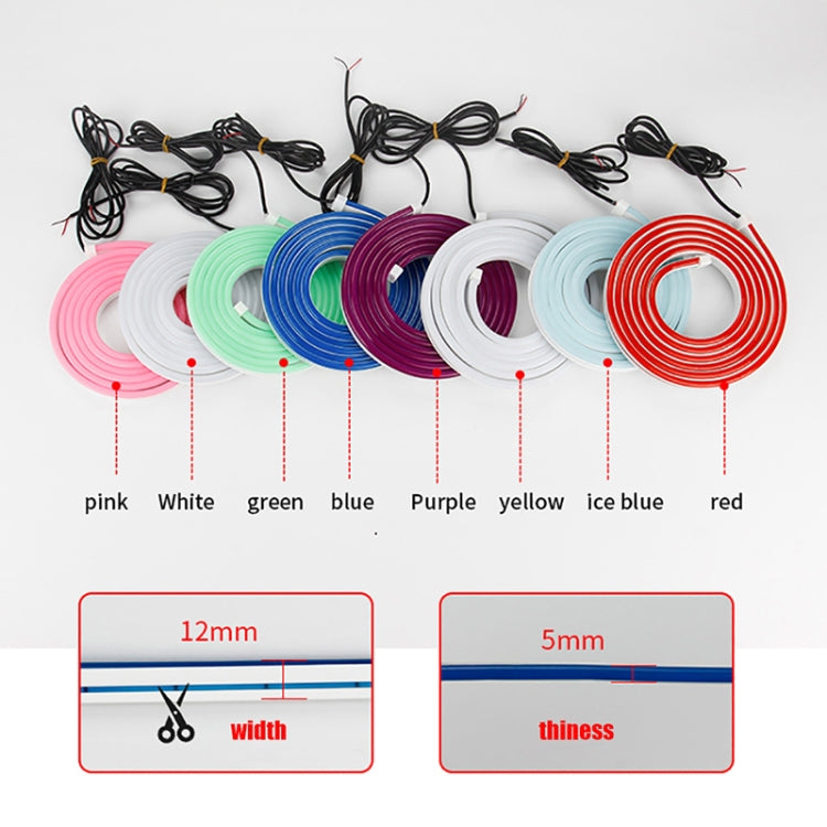 1.2m Car Daytime Running Super Bright Decorative LED Atmosphere Light