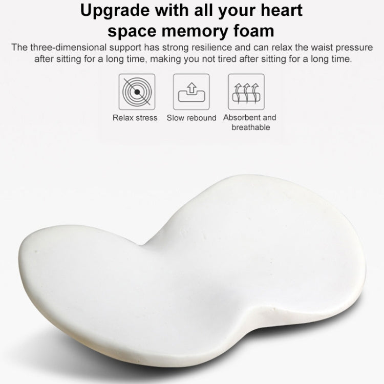 Car mini Seat Cushion Breathable Lumbar Seat Mat