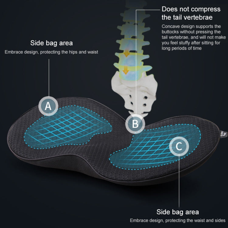 Car mini Seat Cushion Breathable Lumbar Seat Mat