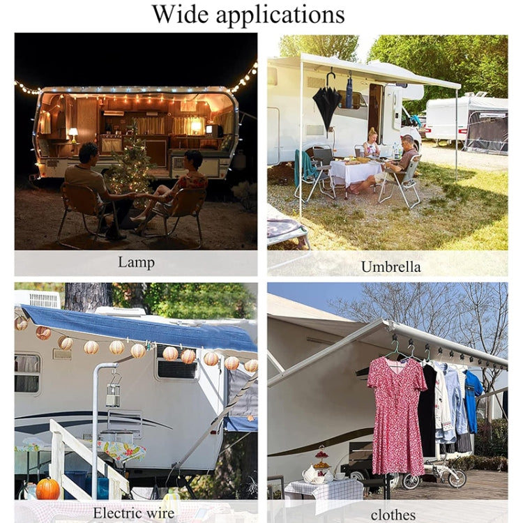 RV Side-mounted Awning Hook Car Canopy Rod Hook