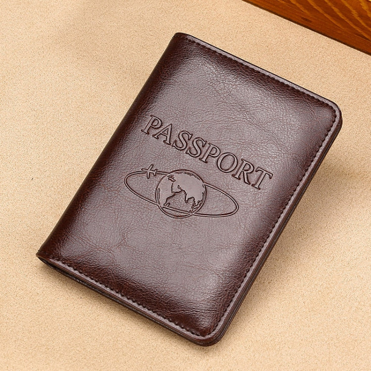 TP-8296 Multi-functional RFID Leather Travel Passport Holder