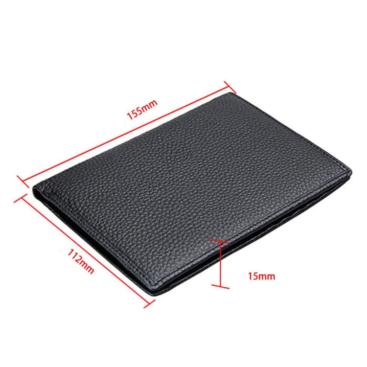 8219 Antimagnetic RFID Men Multi-functional Wallet Card Bag Passport Package