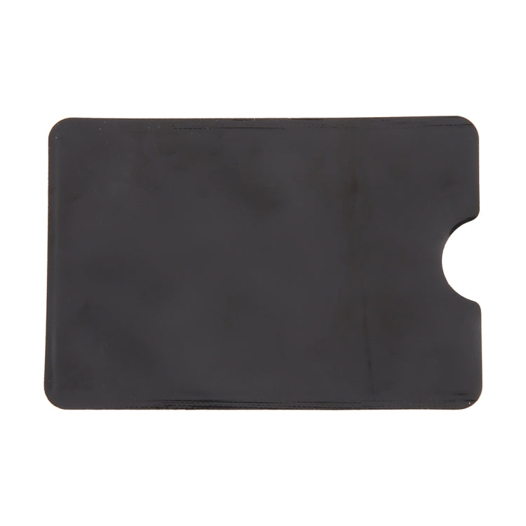 100pcs Aluminum Foil RFID Blocking Credit Card ID Bank Card Case Card Holder Cover, Size: 9 x 6.3cm