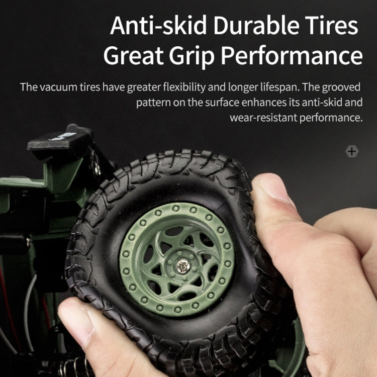 JJR/C 1:18 2.4Ghz 4 Channel Remote Control Dongfeng 7 Six-wheeled Armor Truck Vehicle Toy