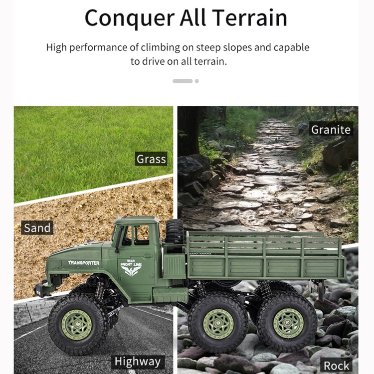 JJR/C 1:18 2.4Ghz 4 Channel Remote Control Dongfeng 8 Six-wheeled Armor Truck Vehicle Toy