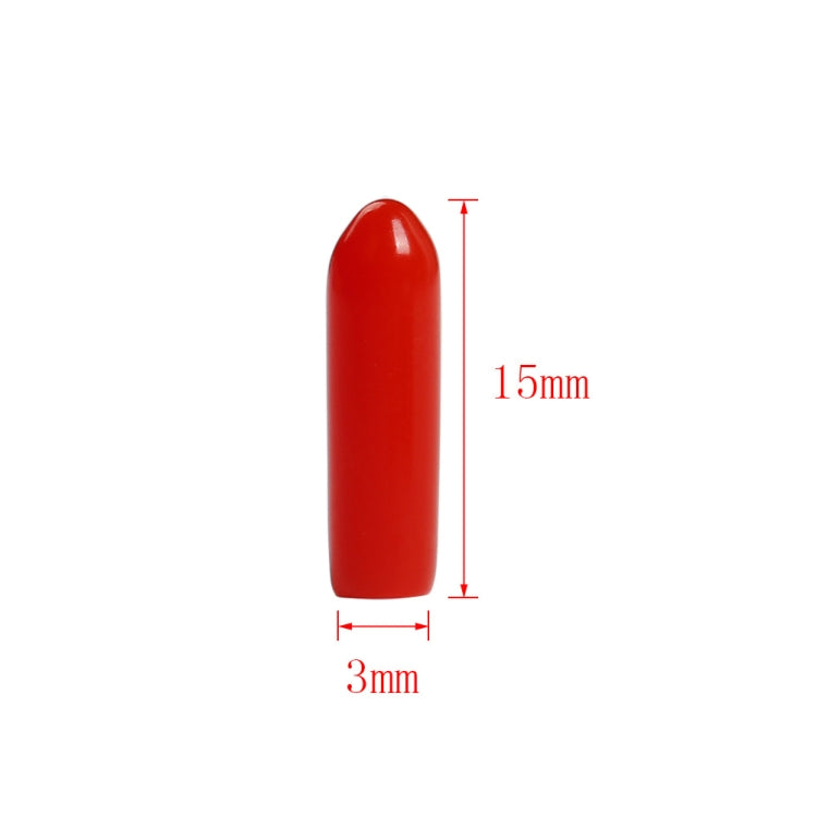 100 PCS iFlight M3x15mm Transmitter Antenna Protection Cap PVC Rubber Sheath for FPV RC Models Multicopter Spare Part Accessories