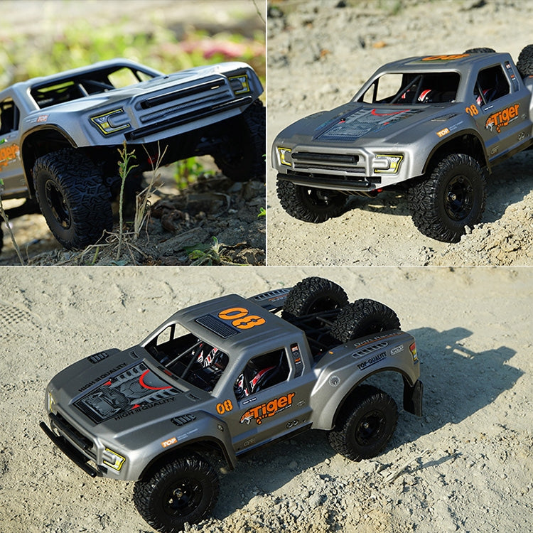 FY-08 Brushless Version 2.4G Remote Control Off-road Vehicle 1:12 Four-wheel Drive Short Truck High-speed Remote Control Car, EU Plug