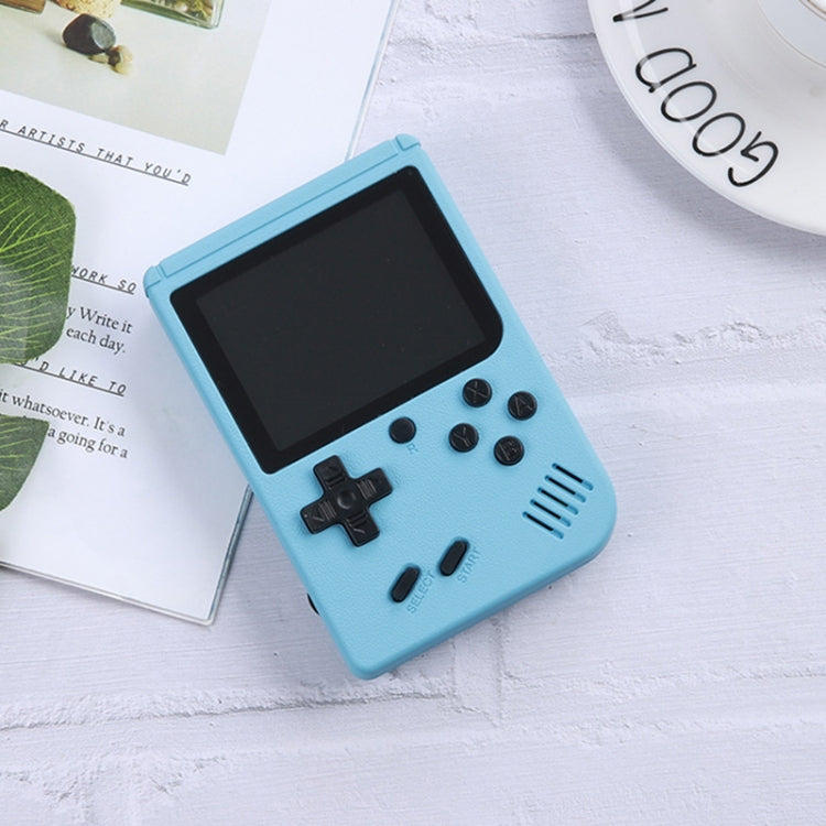 MK800 3.0 inch Macaron Mini Retro Classic Handheld Game Console for Kids Built-in 800 Games, Support AV Output