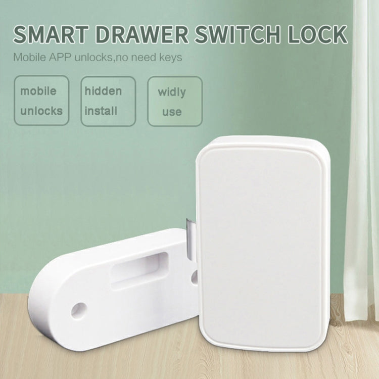 T1 Bluetooth + Tuya APP Smart Drawer Lock Invisible Lock, Support Remote Control Unlocking