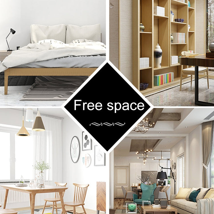 60cm Retro Living Room Iron Round Roman Numeral Mute Decorative Wall Clock