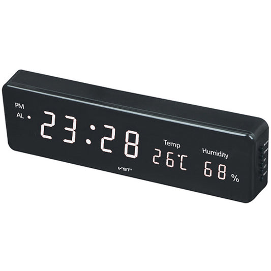 Combinatorial Alarm Clock Practical Digital Hanging Dual-purpose LED Clock, EU Plug