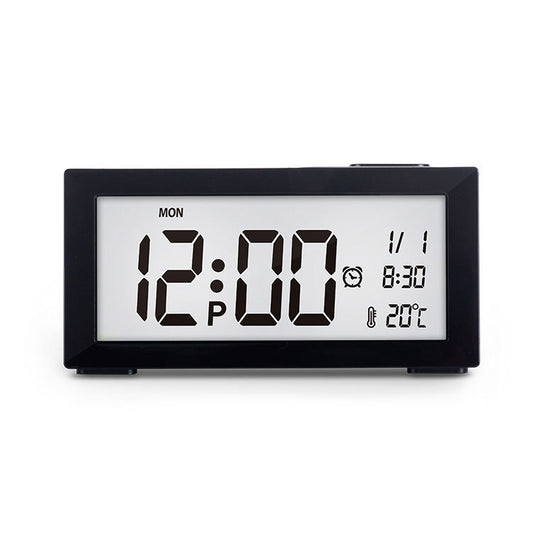 Automatic Night Light Electronic Clock Large Screen Adjustable Backlight Alarm Clock