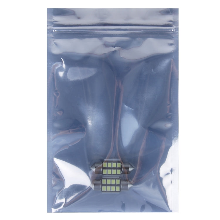 2 PCS 31mm Festoon 3W 300LM White Light 8 LED 3528 SMD Canbus Error-Free Car Reading Lamps,  DC 12