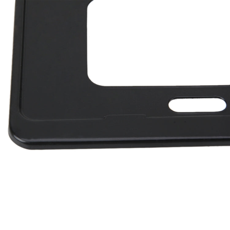 2 PCS Car License Plate Frames Stainless Steel License Plate Frame