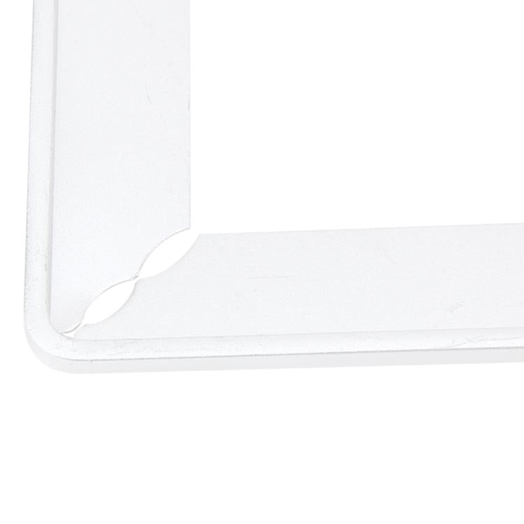 2 PCS Simple and Beautiful Car License Plate Frame Holder Universal License Plate Holder Car Accessories