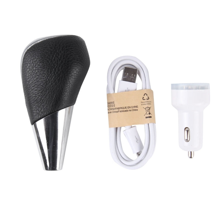 Colorful Car Breathing Racing Dash LED Magic Lamp Pattern Gear Head Shift Knob, Size: 11.5 * 4.1 * 1.4 cm