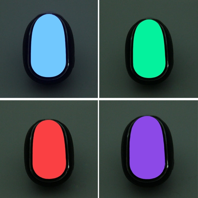 Colorful Car Breathing Racing Dash LED Magic Lamp Pattern Gear Head Shift Knob, Size: 11.5 * 4.1 * 1.4 cm