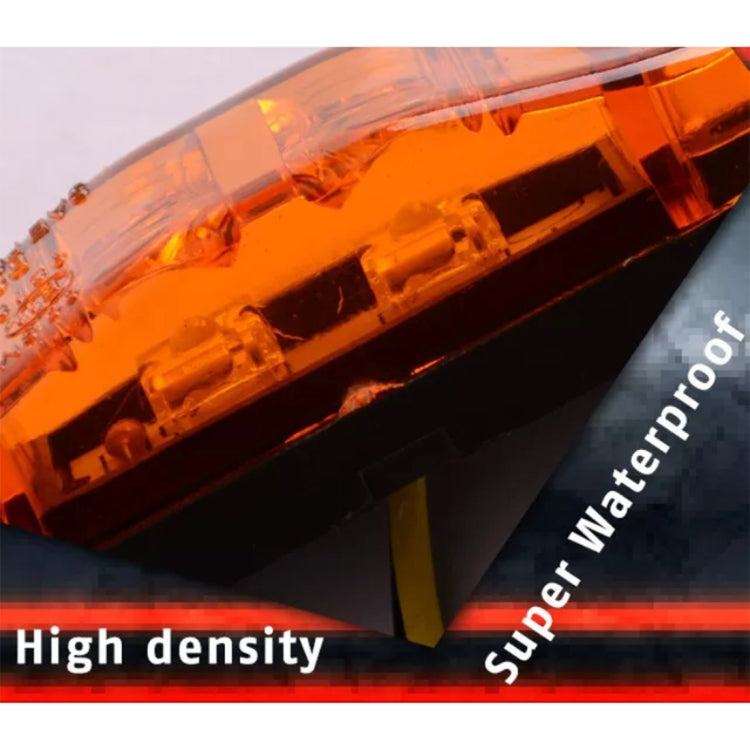 10 PCS Car Truck Trailer Piranha LED Side Marker Indicator Lights Bulb Lamp, Light Color: Yellow