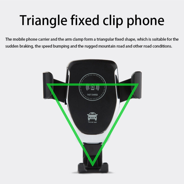 Car Air Outlet Bracket Wireless Charger Qi Standard Wireless Charger