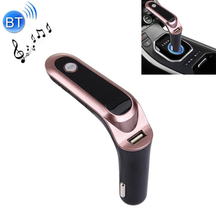CARS7 Bluetooth Car Charger with Digital Display for Mobile Phone