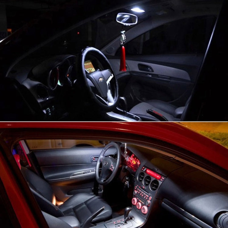 2 PCS Festoon 39mm 2W 200LM White Light 20 LED SMD 4014 Error Free License Plate Lights Car Light Bulb