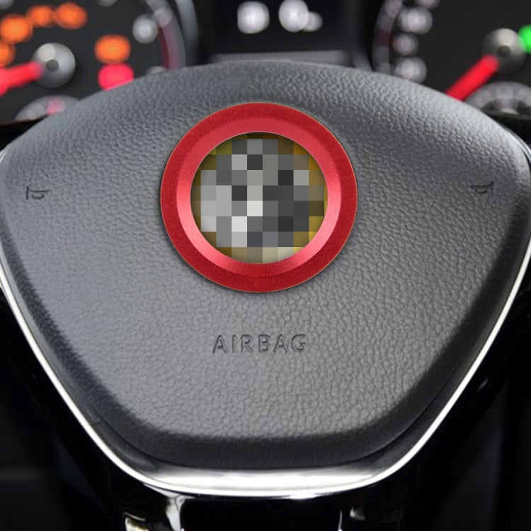 Car Aluminum Steering Wheel Decoration Ring For Cadillac