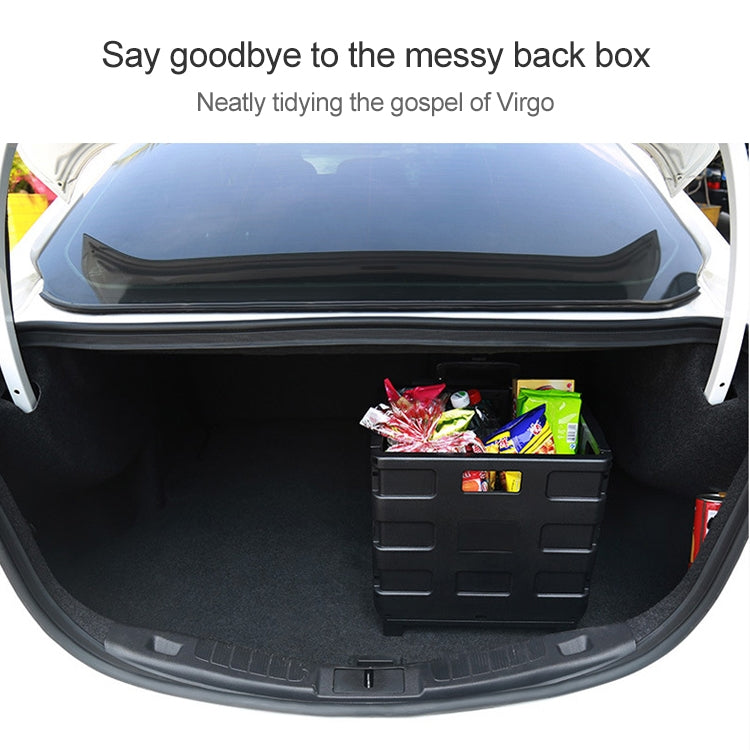Multi-functional Folding Car Storage Reserve Box Pull-rod Box