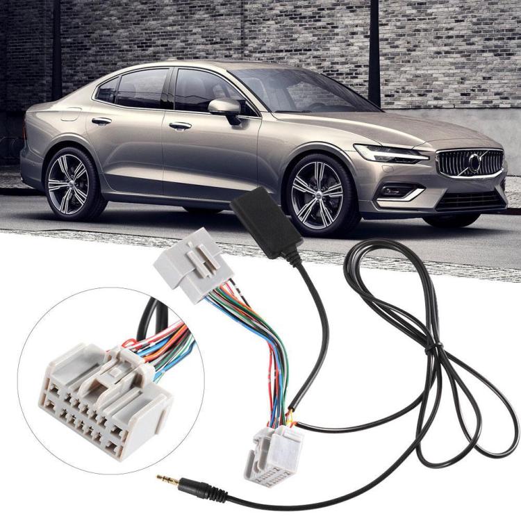 Car Wireless Bluetooth Module AUX Audio Adapter Cable + Bluetooth Audio Receiver for Volvo C S V CX Series 30 40 50 60 70