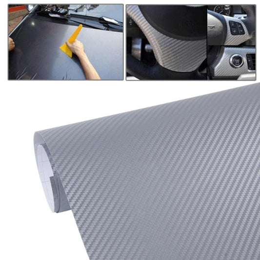 Car Decorative 3D Carbon Fiber PVC Sticker, Size: 152cm x 50cm