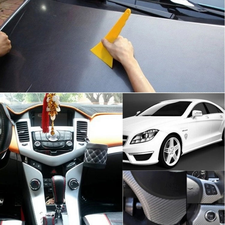 Car Decorative 3D Carbon Fiber PVC Sticker, Size: 152cm x 50cm
